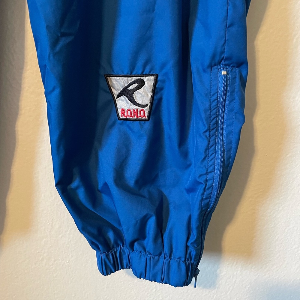 R.O.N.O Innovations Baggy Running Pants, with Zippered Pant Legs, 2 Pockets!